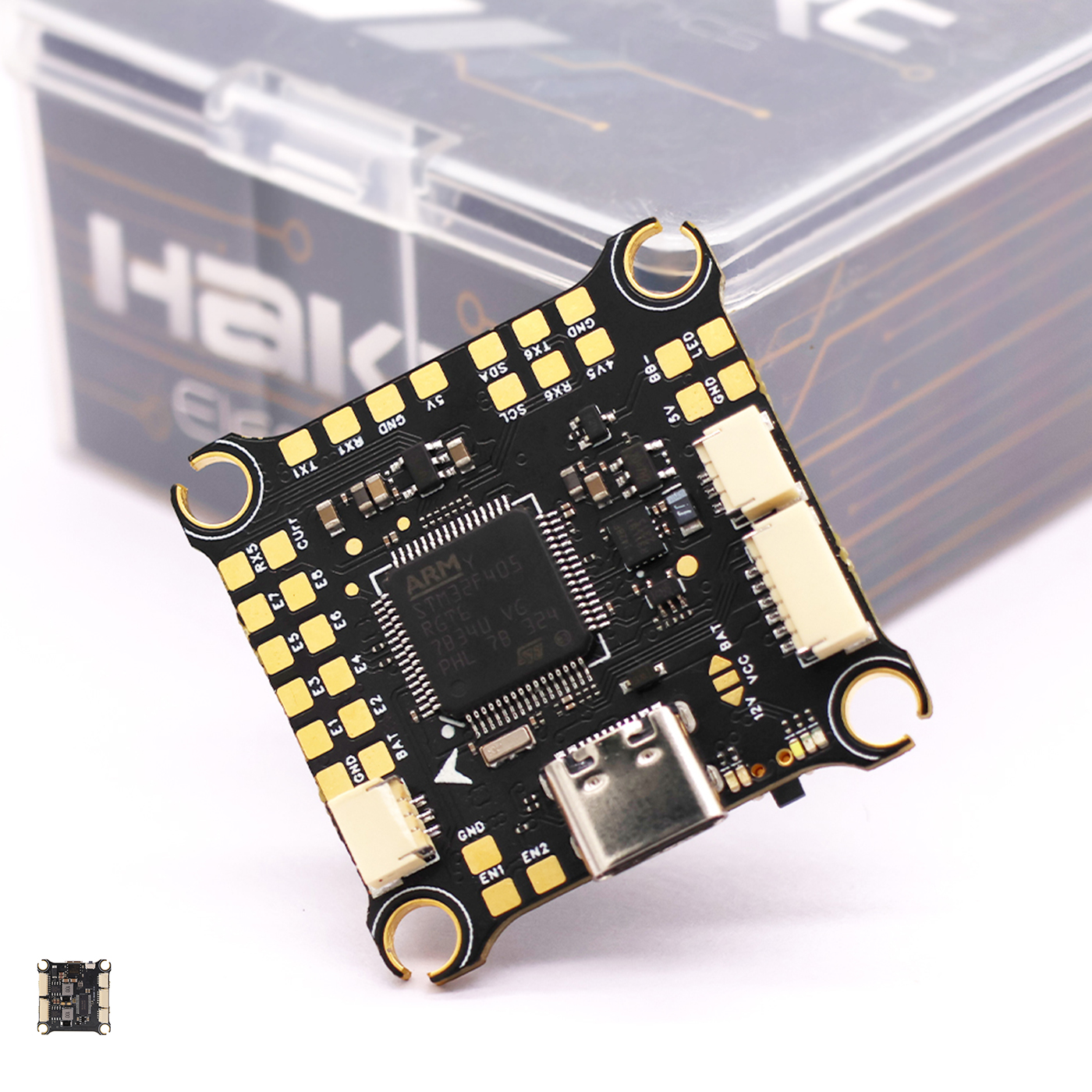 Hakrc F4551 F405 FC 30.5mm Mounting Hole At7456e OSD Current Sensor Fpv Drone Flight Controller