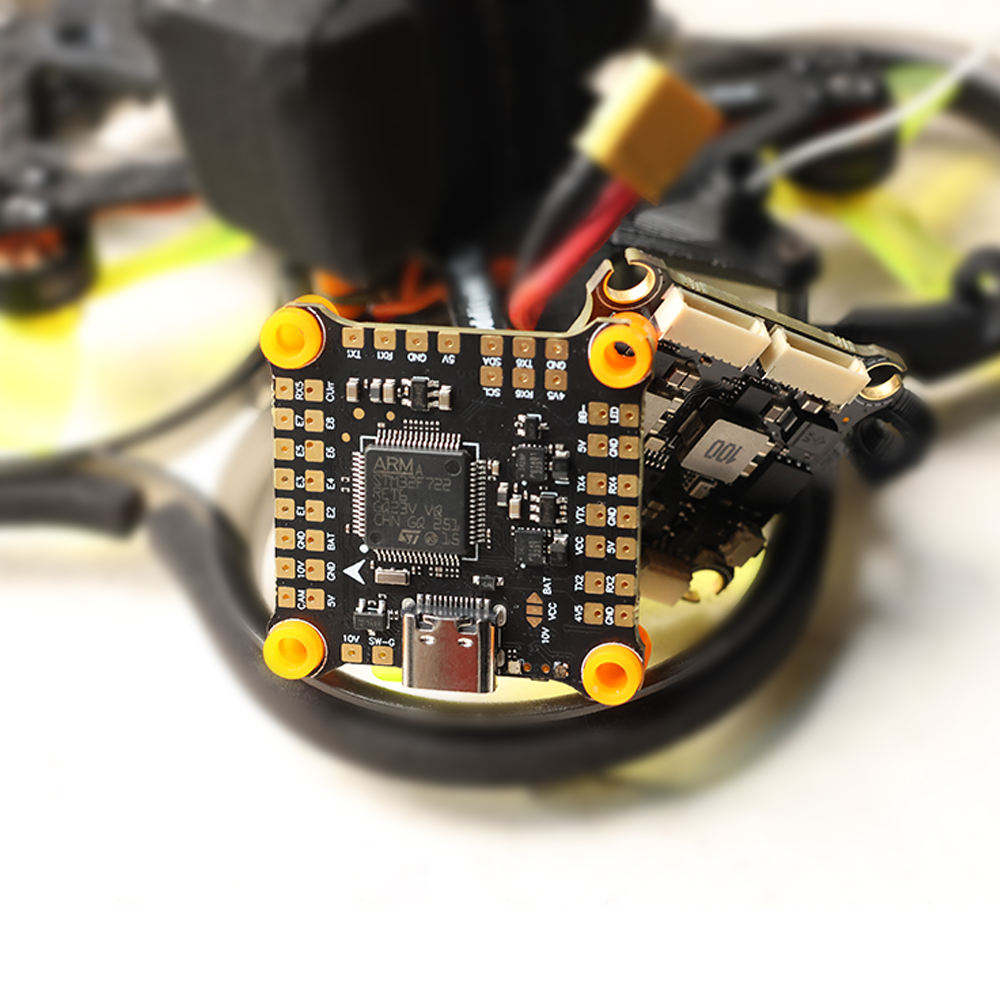 Hakrc F7230 V2 Coreless Plastic Flight Controller Stm32f722 ESC Stack Mini FC Power Module