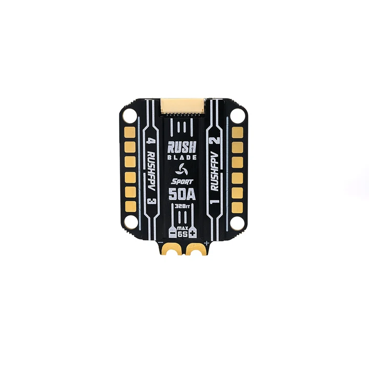 Rushfpv Rush Blade 50A Sport F4 ESC 3 6s Lipo 30.5×30.5mm Blheli 32 Freestyle Fpv Drone Parts