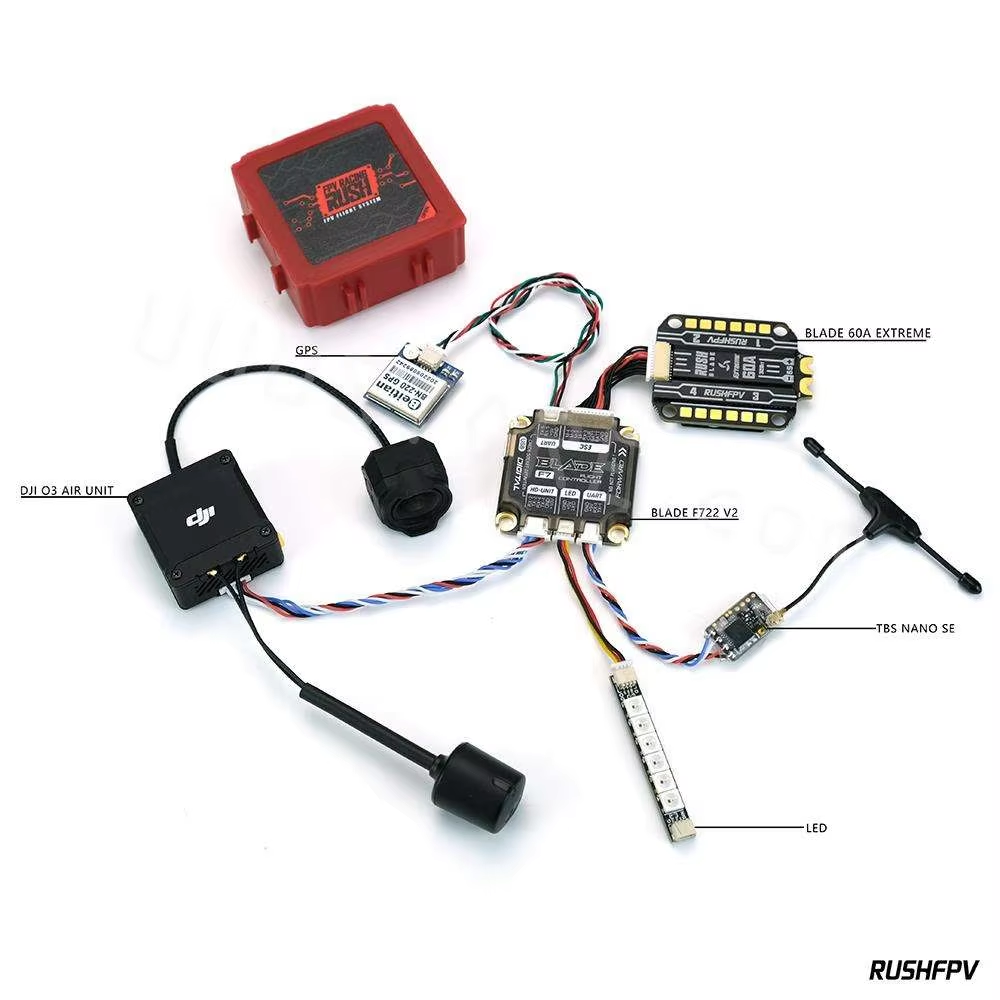 RUSHFPV BLADE F722 30x30 Flight Controller For DJI Digital V2 Version