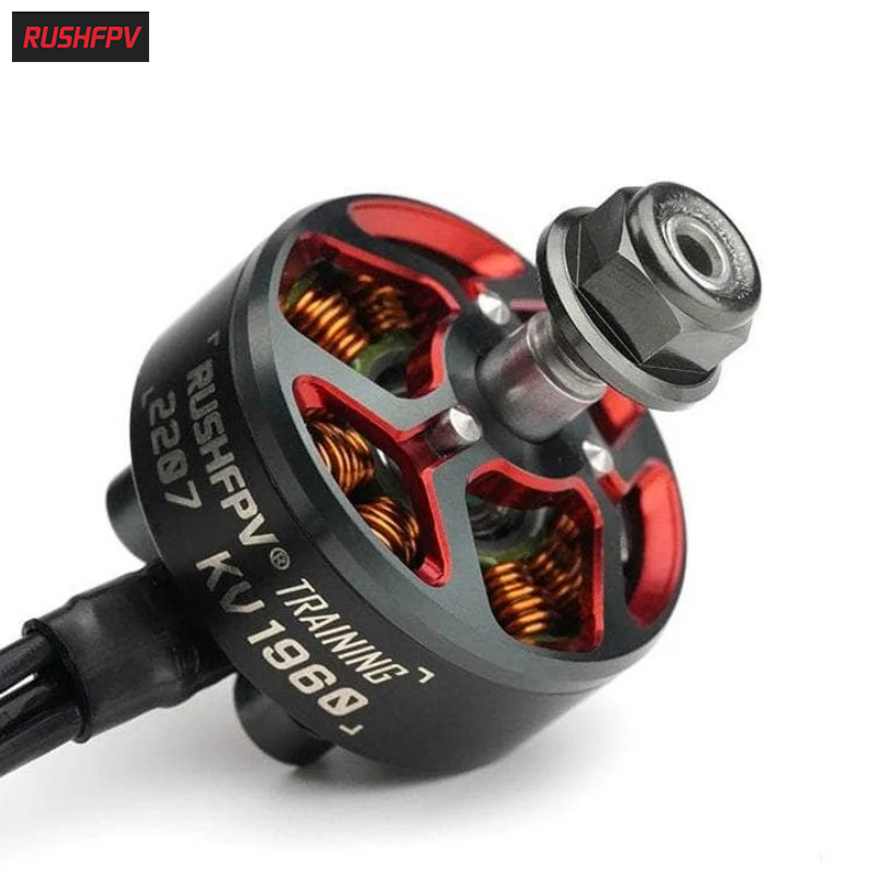 Rushfpv Reactor Training 2207 1960kv Outrunner Brushless Motor High Toughness Training Motor for Beginner Fpv Pilot 5" Multirotor