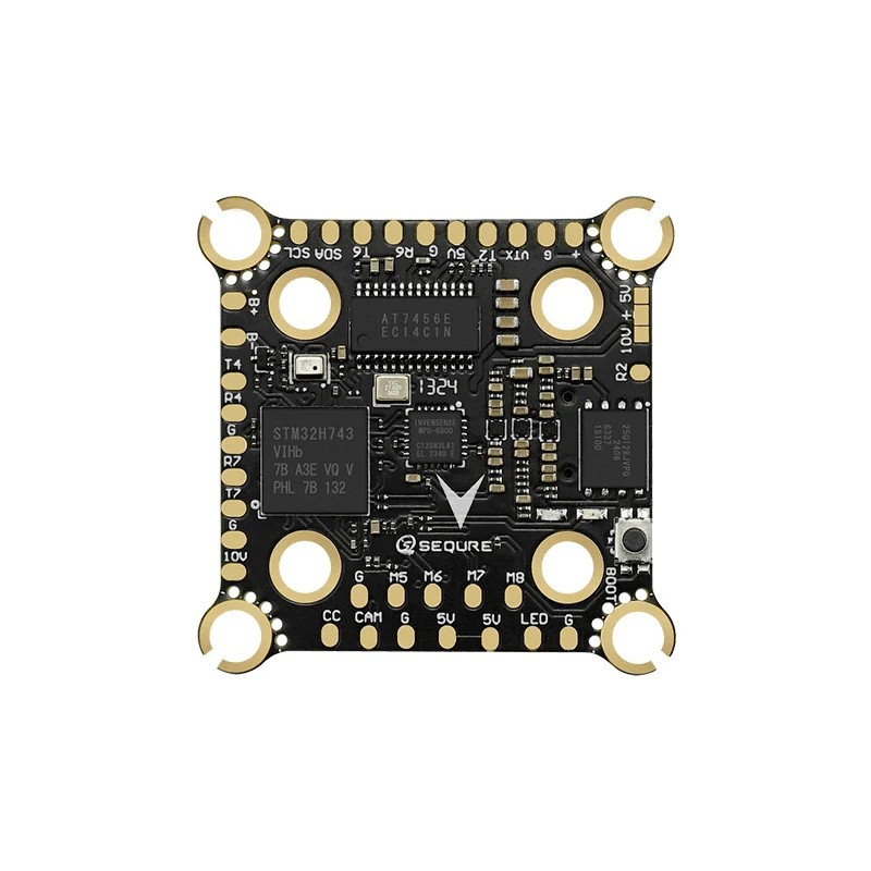 SEQURE H743 MPU6000 FC 4-8S Dual BEC For X8 Racing Aerial Photography Freestyle