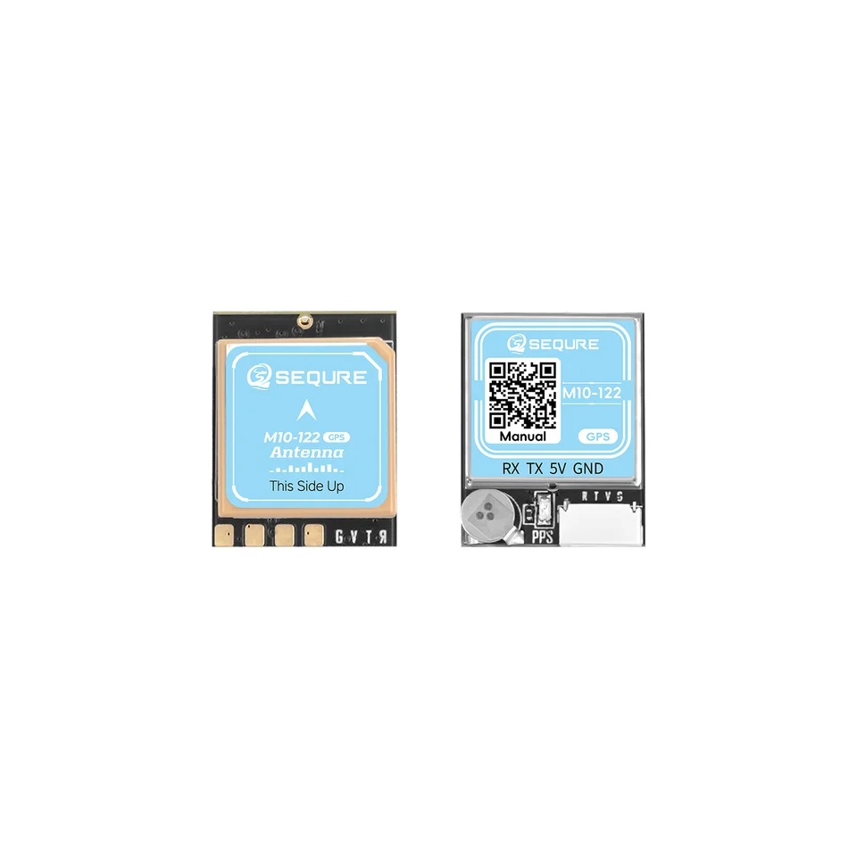 SEQURE M10-122 GPS Small Size Fast Positioning Betaflight INVA Ardupilot Fixed-wing Racing Drone FPV Return QMC5883 Compass