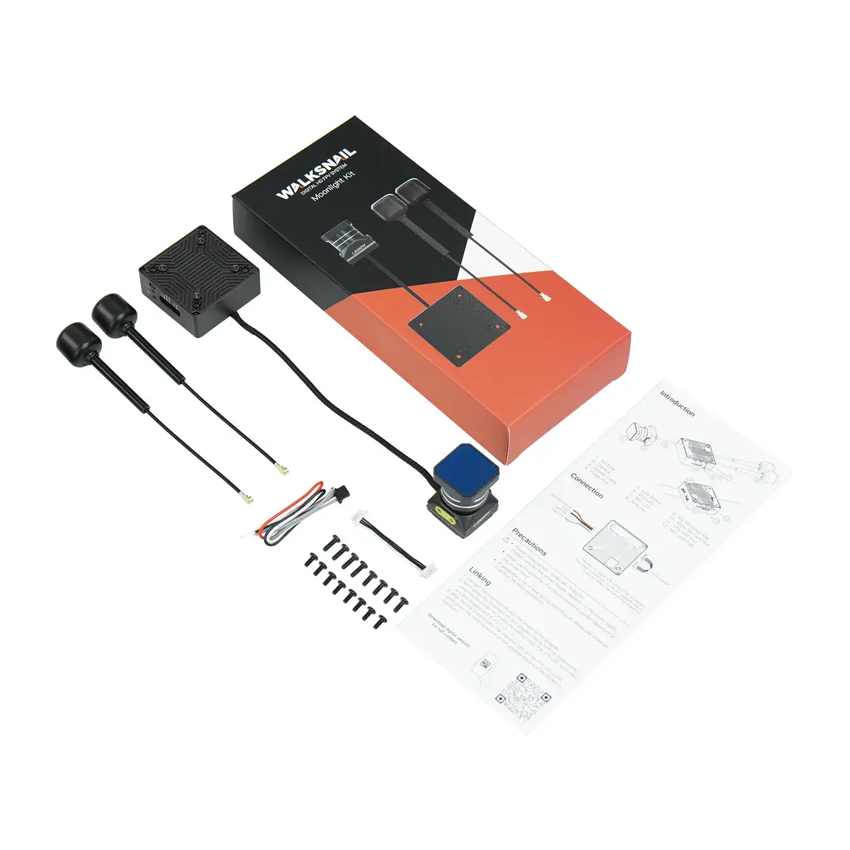 Caddx Walksnail Avatar Moonlight Kit 4K HD Digital Fpv Video Transmission Set
