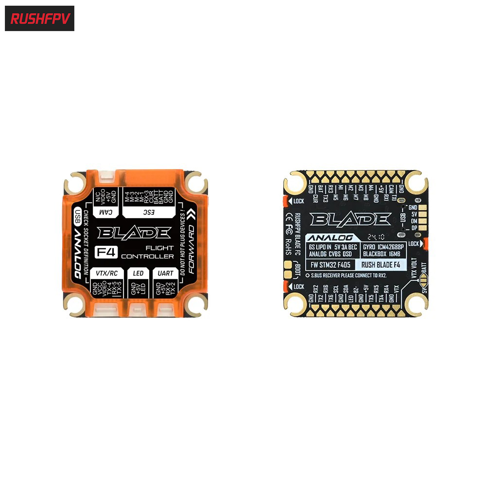 RUSH BLADE F405 30x30 Flight Controller For Analog Version